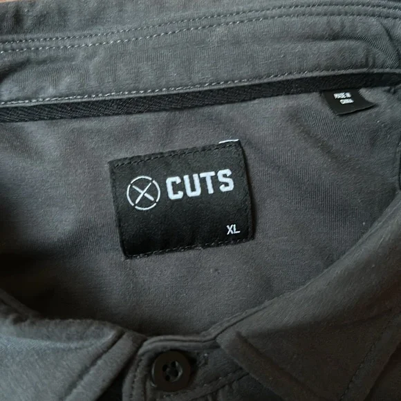 Cuts Clothing AO Polo Cast Iron - XL - Picture 3 of 6